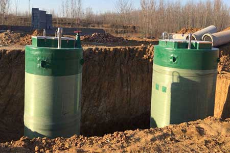 农村生活污水处理设备工程项目 一体化预制提升泵站